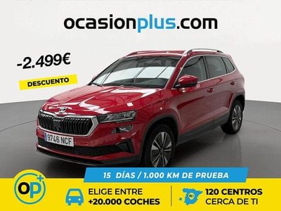 Usado Skoda Karoq Selection 116 CV (85 kW) 2025 Rojo SUV