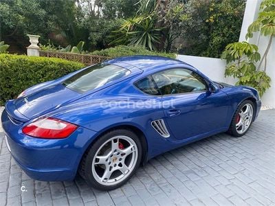 Usado Porsche Cayman S 295 CV (216 kW) 2007 Azul Coupe