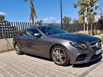 Usado Mercedes E400 333 CV (244 kW) 2018 Gris / plata Coupe
