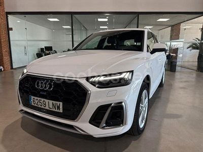 Blanco Usado 2021 Audi Q5 S-Line SUV | 34.900 € (Precio justo)
