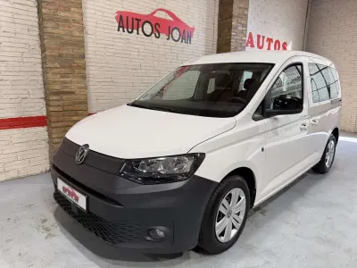 Usado VW Caddy 121 CV (88 kW) 2021 Blanco Monovolumen