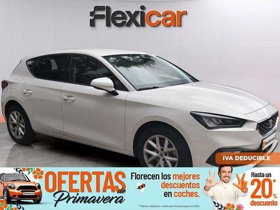 Usado Seat Leon Style 115 CV (84 kW) 2021 Blanco Berlina
