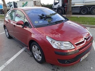 Usado Citroën C4 Exclusive 110 CV (80 kW) 2007 Granate Berlina