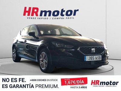 Usado Seat Leon Style 110 CV (80 kW) 2024 Negro Berlina