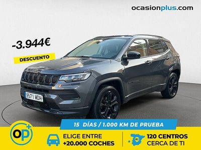 Usado Jeep Compass Night Eagle 130 CV (95 kW) 2023 Gris SUV