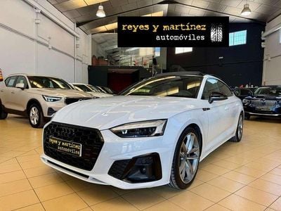 Usado Audi A5 Sportback Ambiente 163 CV (119 kW) 2020 Blanco Utilitario