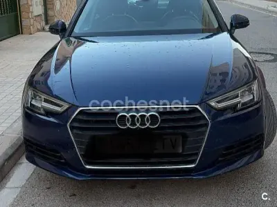 Usado Audi A4 S-Line 136 CV (100 kW) 2017 Azul Familiar
