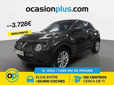 Usado Nissan Juke N-Connecta 110 CV (80 kW) 2018 Marrón SUV