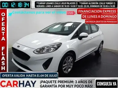 Usado Ford Fiesta Trend 75 CV (55 kW) 2021 Blanco Utilitario