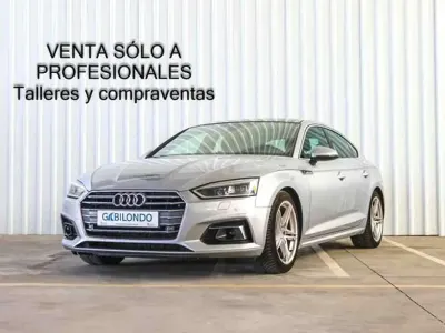 Usado Audi A5 Sportback S-Line 190 CV (139 kW) 2019 Gris Utilitario