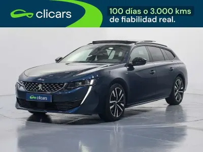Usado Peugeot 508 SW GT 179 CV (131 kW) 2021 Azul Familiar