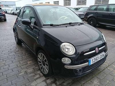 Usado Fiat 500C Pop 69 CV (50 kW) 2010 Negro Descapotable
