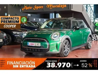 Usado Mini Cooper 136 CV (100 kW) 2021 Verde Utilitario