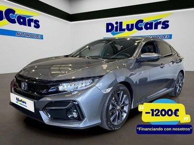 Usado Honda Civic Elegance 126 CV (92 kW) 2020 Gris / plata Berlina