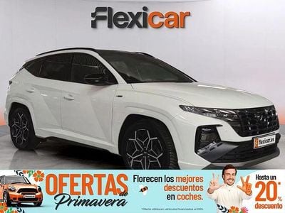 Usado Hyundai Tucson N Line 136 CV (100 kW) 2022 Blanco SUV
