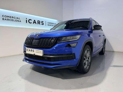 Azul Usado 2020 Skoda Kodiaq SportLine SUV | 25.990 € (Precio justo)