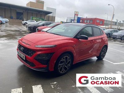 Usado Hyundai Kona N Line 120 CV (88 kW) 2022 Rojo SUV