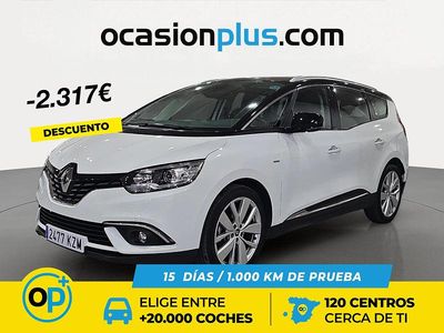 Usado Renault Scénic IV LIMITED 140 CV (102 kW) 2019 Blanco Monovolumen