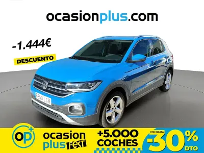 Usado VW T-Cross Sportline 115 CV (84 kW) 2019 Azul SUV