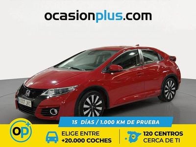 Usado Honda Civic Elegance 120 CV (88 kW) 2015 Rojo Utilitario