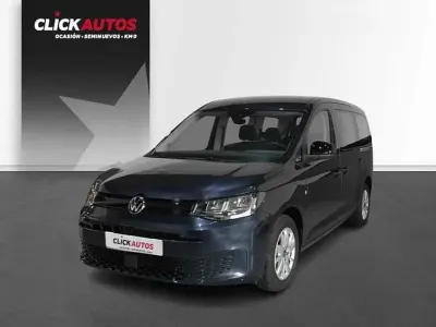 Usado VW Caddy 103 CV (75 kW) 2024 Azul Monovolumen