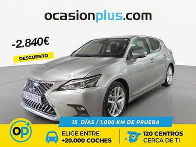 Gris Usado 2021 Lexus CT200h Executive Line | 21.500 € (Precio justo)