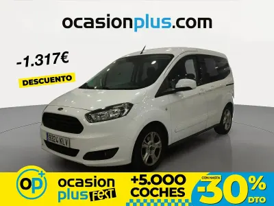 Begagnad Ford Tourneo Courier Trend 100 HK (73 kW) 2018 Vit Minibuss