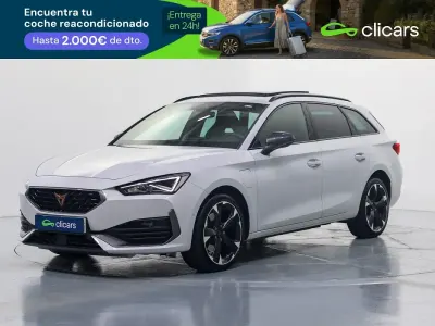 Usado Cupra Leon 204 CV (150 kW) 2022 Blanco Familiar