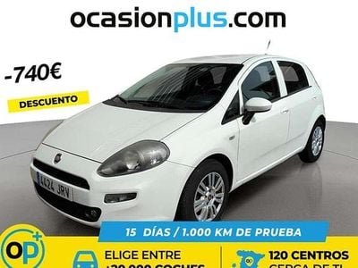 Usado Fiat Punto Easy 69 CV (50 kW) 2016 Blanco Utilitario