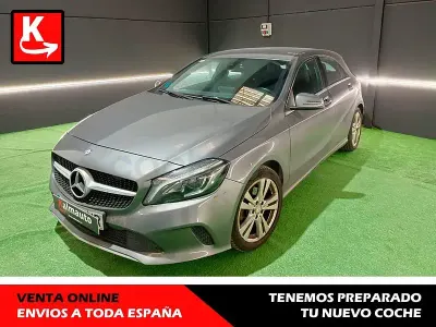 Usado Mercedes A200 Urban 136 CV (100 kW) 2016 Gris / plata Berlina