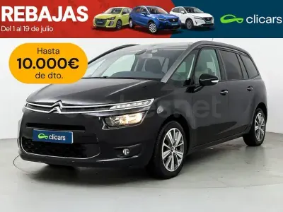 Usado Citroën Grand C4 Picasso Intensive 165 CV (121 kW) 2015 Negro Monovolumen