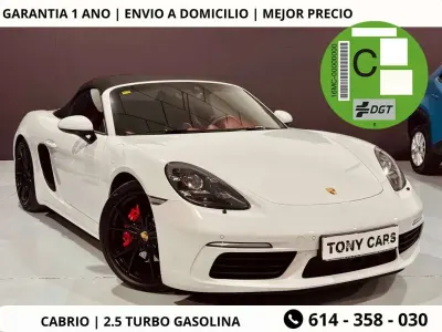 Usado Porsche Boxster S 349 CV (256 kW) 2017 Blanco Descapotable