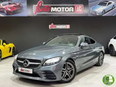Usado Mercedes C220 194 CV (142 kW) 2019 Gris Coupe
