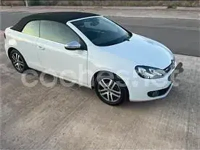 Usado VW Golf Cabriolet 160 CV (117 kW) 2015 Blanco Descapotable