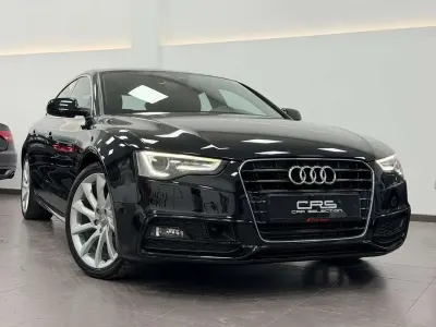 Usado Audi A5 Sportback S-Line 170 CV (125 kW) 2015 Negro Utilitario
