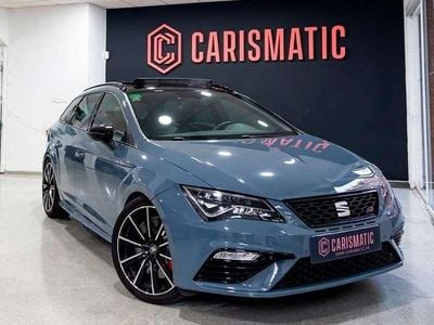 Usado Seat Leon ST 4Drive 300 CV (220 kW) 2018 Plateado Familiar
