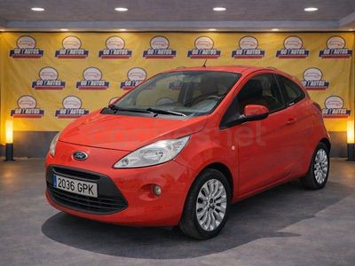 Usado Ford Ka Titanium 69 CV (50 kW) 2009 Rojo Utilitario