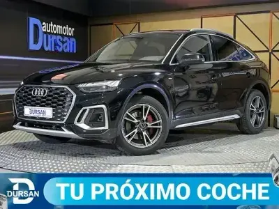 Usado Audi Q5 S-Line 204 CV (150 kW) 2022 Negro SUV