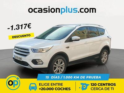Blanco Usado 2019 Ford Kuga Trend+ SUV | 14.490 € (Precio justo)