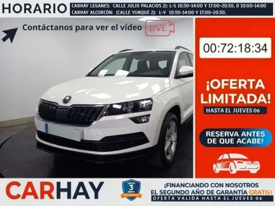 Usado Skoda Karoq Ambition 150 CV (110 kW) 2021 Blanco SUV