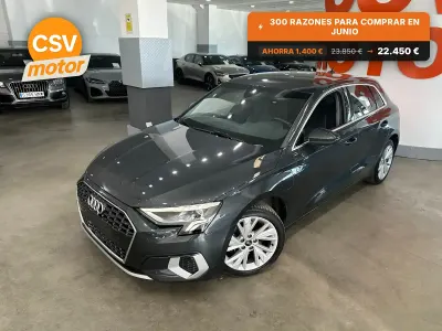 Usado Audi A3 Sportback e-tron Advanced Plus 204 CV (150 kW) 2023 Gris Utilitario