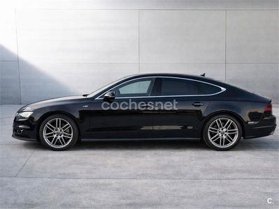 Usado Audi A7 Sportback S-Line 272 CV (200 kW) 2016 Negro Utilitario