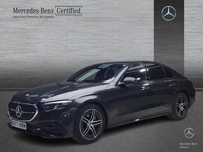Usado Mercedes E220 AMG line 197 CV (144 kW) 2025 Gris grafito Berlina