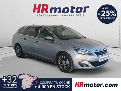 Usado Peugeot 308 Allure 131 CV (96 kW) 2017 Gris Berlina