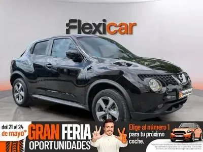 Käytetty Nissan Juke 110 HP (80 kW) 2019 Musta Katumaasturi