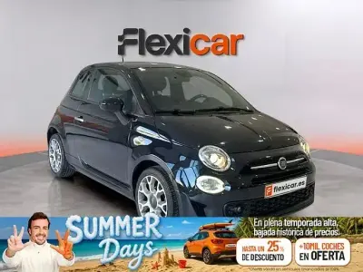 Usado Fiat 500 Sport 70 CV (51 kW) 2021 Negro Utilitario