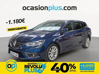 Usado Renault Mégane GrandTour Zen 115 CV (84 kW) 2019 Azul Familiar