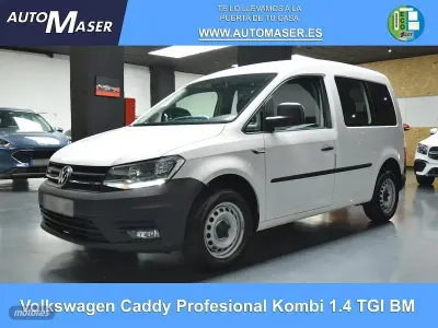 Usado VW Caddy 110 CV (80 kW) 2020 Blanco Monovolumen