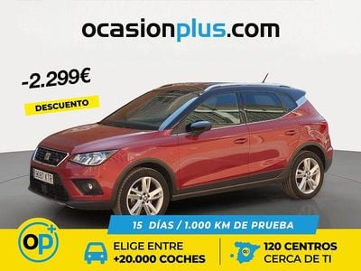 Rojo Usado 2019 Seat Arona FR SUV | 13.190 € (Precio justo)