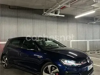 Usado VW Golf VII GTI 245 CV (180 kW) 2019 Azul Berlina